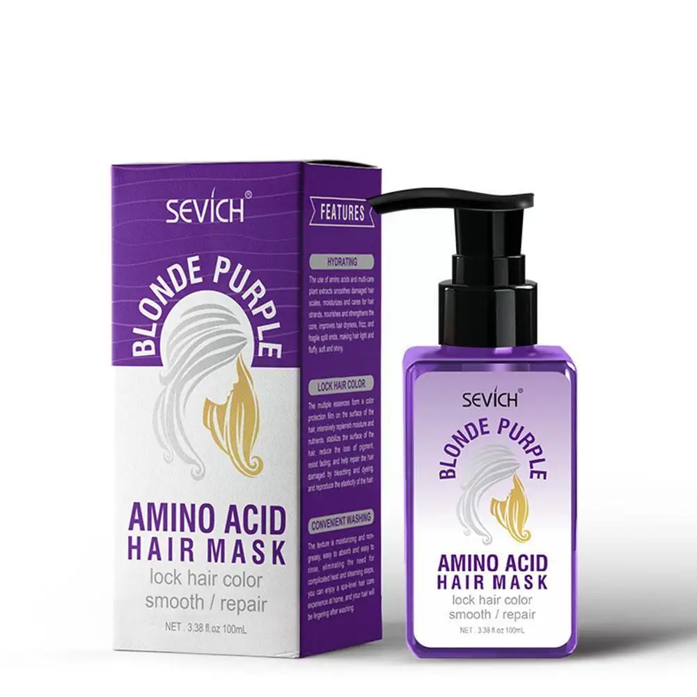 

Purple Shampoo No Yellow Hair For Blonde Hair Color Treatment Restore Brass Off Strength Conditioning Deep Repair Hair S2r6