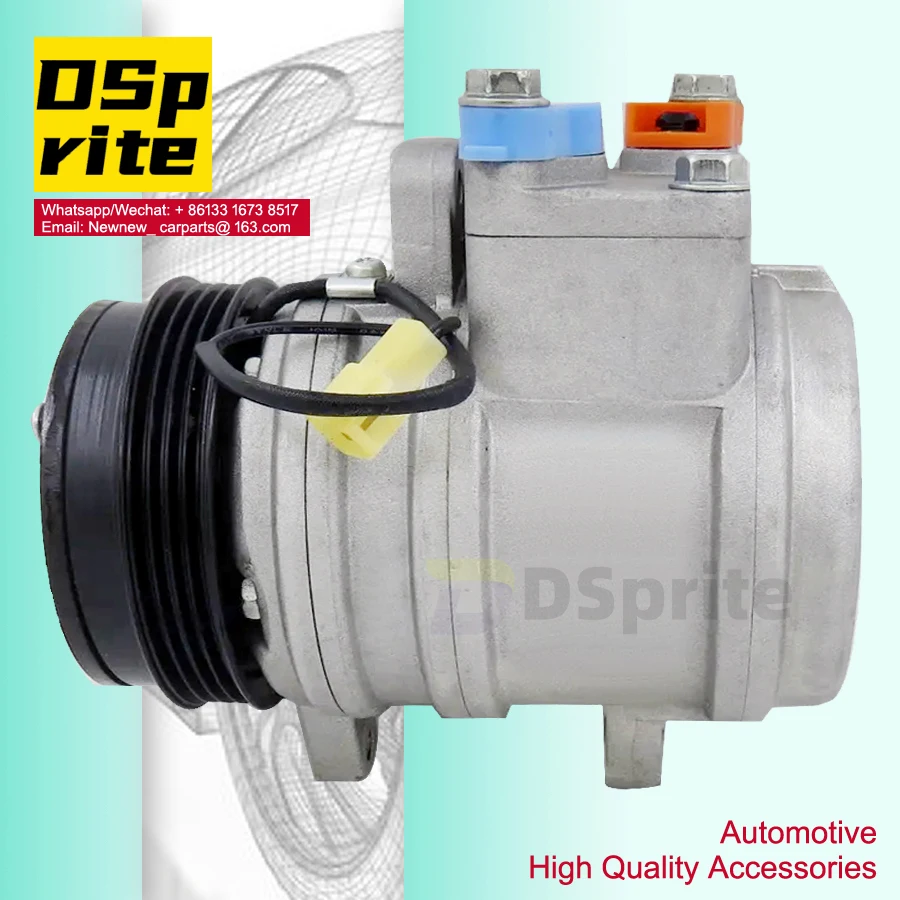 

For Car CHEVROLET KALOS 1.2 DAEWOO MATIZ KALOS 1998-2005 SP10 AC Compressor 95925480 720058 96314801 96256053 96528117 96528118