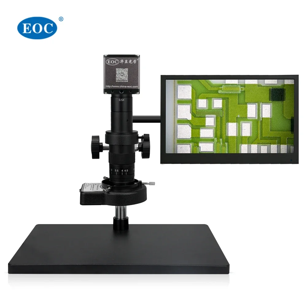 Микроскоп Elettrico A Basso Prezzo H-D-M-I SMT PCB Industria Della Riparazione Elettronica Con -Monitor Da 13 Pollici
