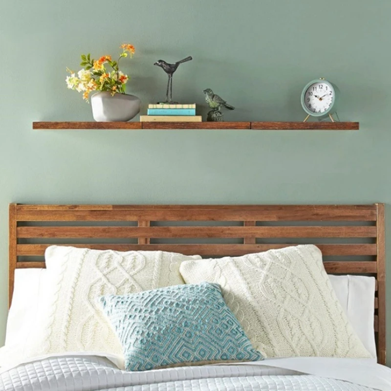 1 шт. современные плавающие полки толщиной 0 98 дюйма для стен широкие из сосновой