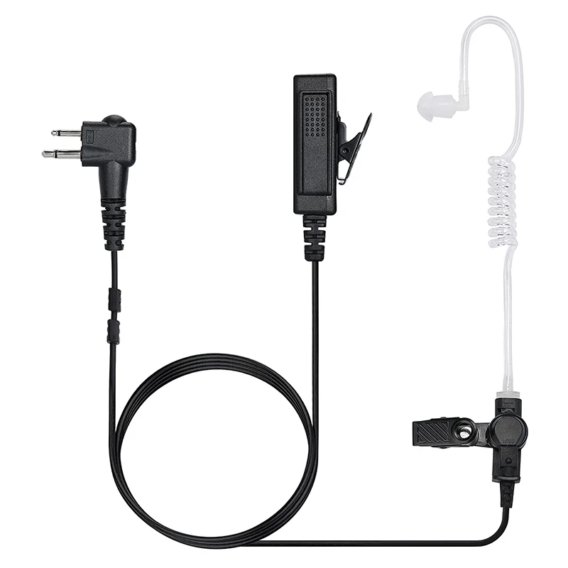 Two Way Radio Headset Walkie Walkie Accessories Police CP200CP200D Earpiece Compatible with Motorola BPR40 CP100D CP185 RDM2070D