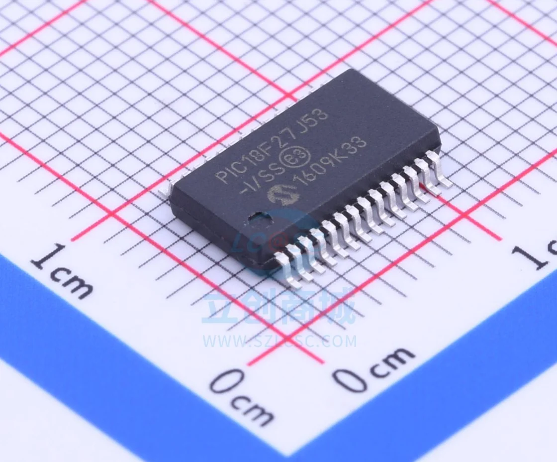 

100% New Original PIC18F27J53-I/SS Package SSOP-28 New Original Genuine Microcontroller (MCU/MPU/SOC) IC Chi