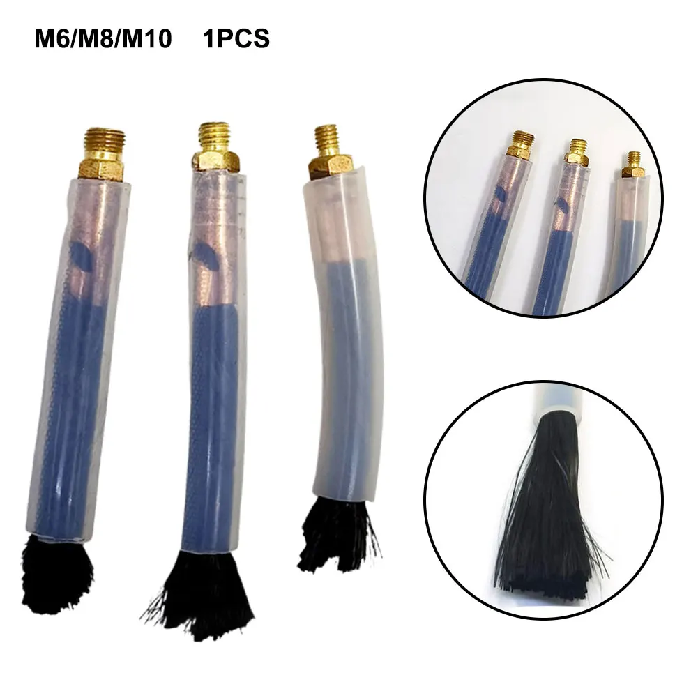 

M6/M8/M10 Weld Brushes 80 Mm Bristle For Weld Seam Bead Joint Cleaning Polishing Brush Head Weld Processor Welder Accessories