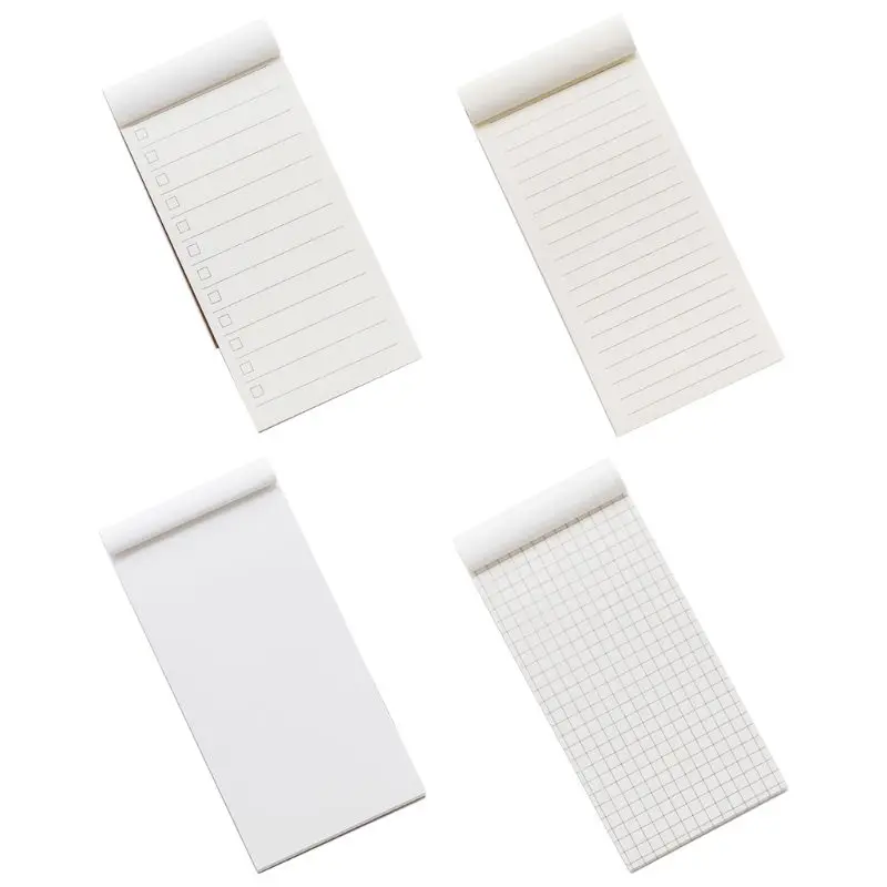 

B36C 5pcs Pocket Kraft Paper Memo Pad Notepad Message Notes To Do List Checklist Stationery Supplies