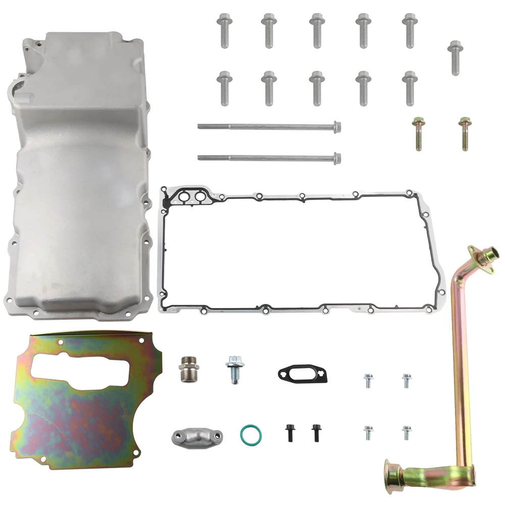 

Комплект масляного поддона двигателя 302-1 Прочный металлический задний поддон для двигателей LS LS1 LS2 LS3 LS6 4.8L 5.3L 6.0L 6.2L 302-2