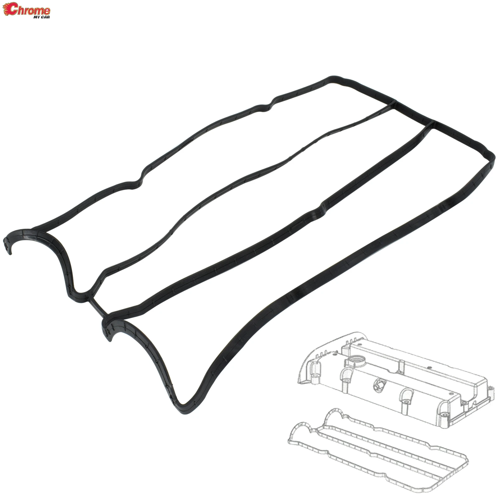 

Автомобильные детали, прокладка коромысла клапана, уплотнение для бензиновых двигателей Ford Focus Fiesta MK4 MK5 Fusion C-Max Puma 1,25 1,4 1,6 В 11096200