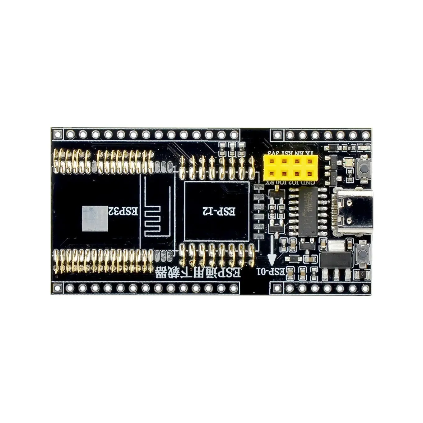 ESP8266 ESP32-WROVER плата разработки тестовый программатор розетка загрузчик для ESP-01 ESP01S