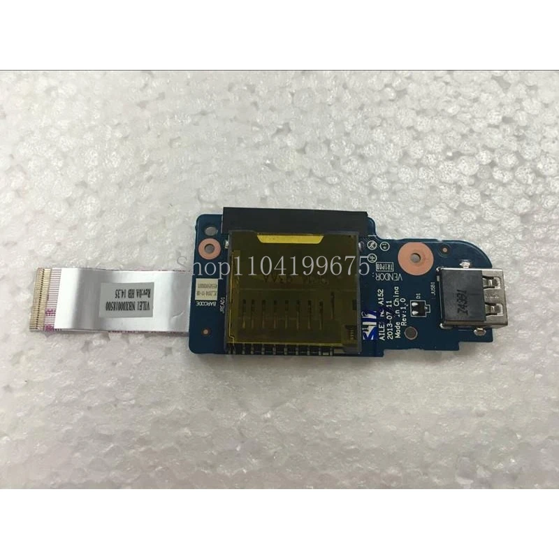 ИСПОЛЬЗУЕТСЯ ДЛЯ Lenovo ThinkPad Edge E440 Card Reader USB-плата NS-A152 NS-A152P (art.: 3920ca252a041) - 3920ca252a041