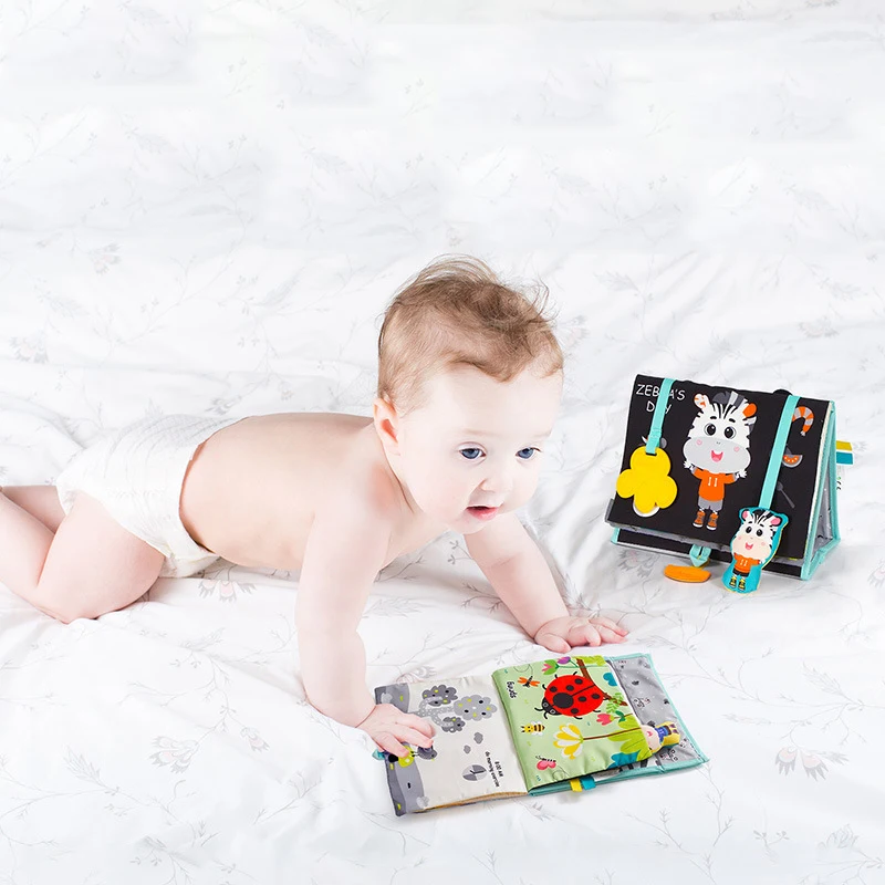 

Детское зеркало заднего вида, тканевая книга, время живота, игрушка, автомобильное сиденье, развивающие игрушки Монтессори, сенсорные ползание, игрушки для младенцев, малыш