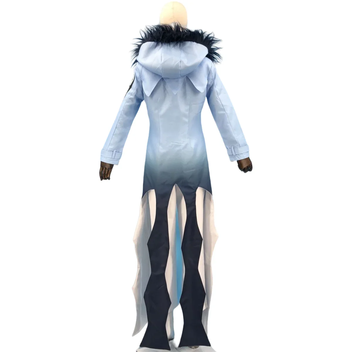 Женский костюм для косплея знаменитой золы маленький черно-синий вампира