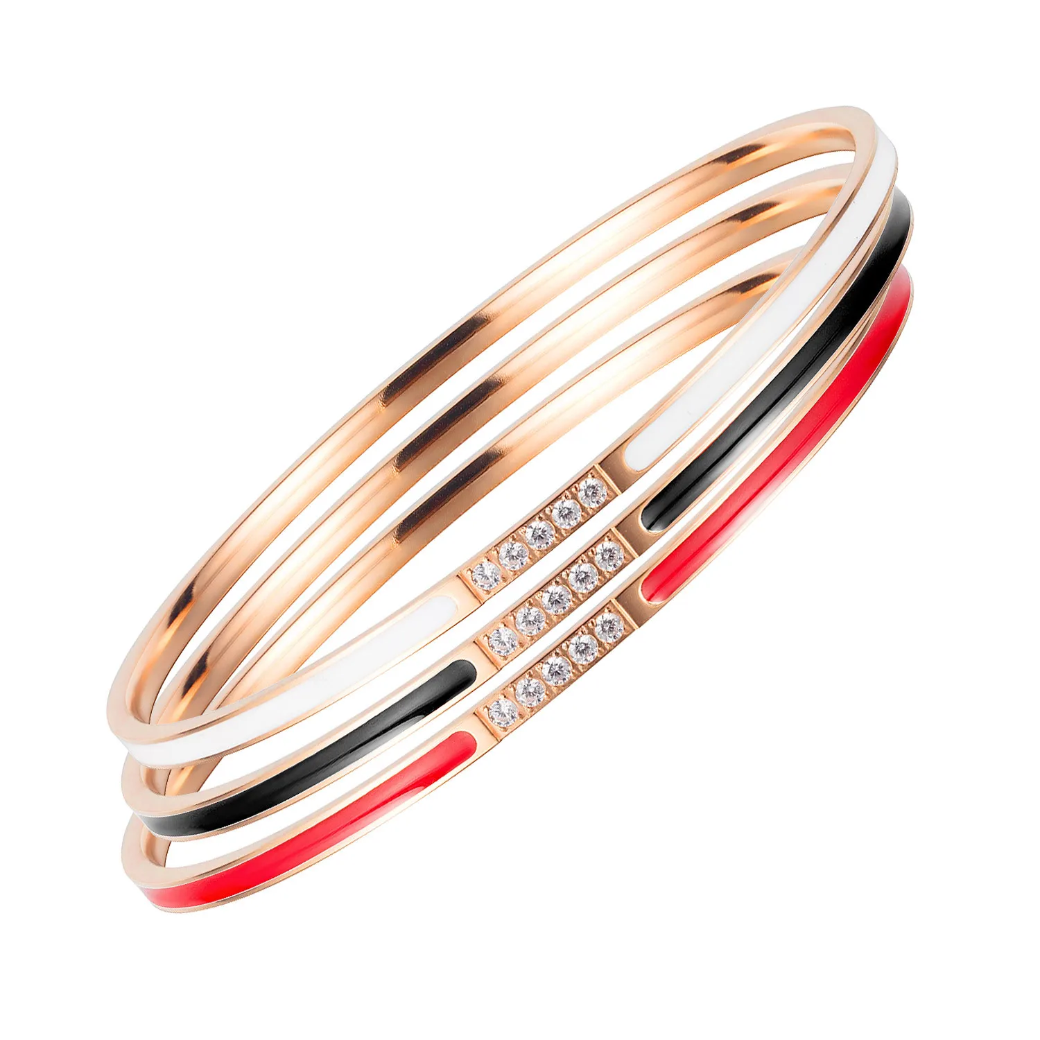 

Classic Fashion Trend Women's Sexy Versatile Titanium Steel Bracelet 2022 New