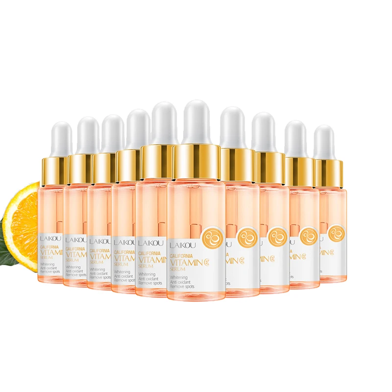 

LAIKOU VC отбеливающая эссенция удаление веснушек Осветляющий цвет лица увлажняющий уход за кожей