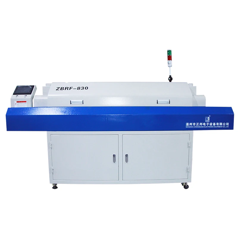

Full Hot Air SMT Reflow Oven Free Standing Electric Smt Reflow Oven 8 Zone