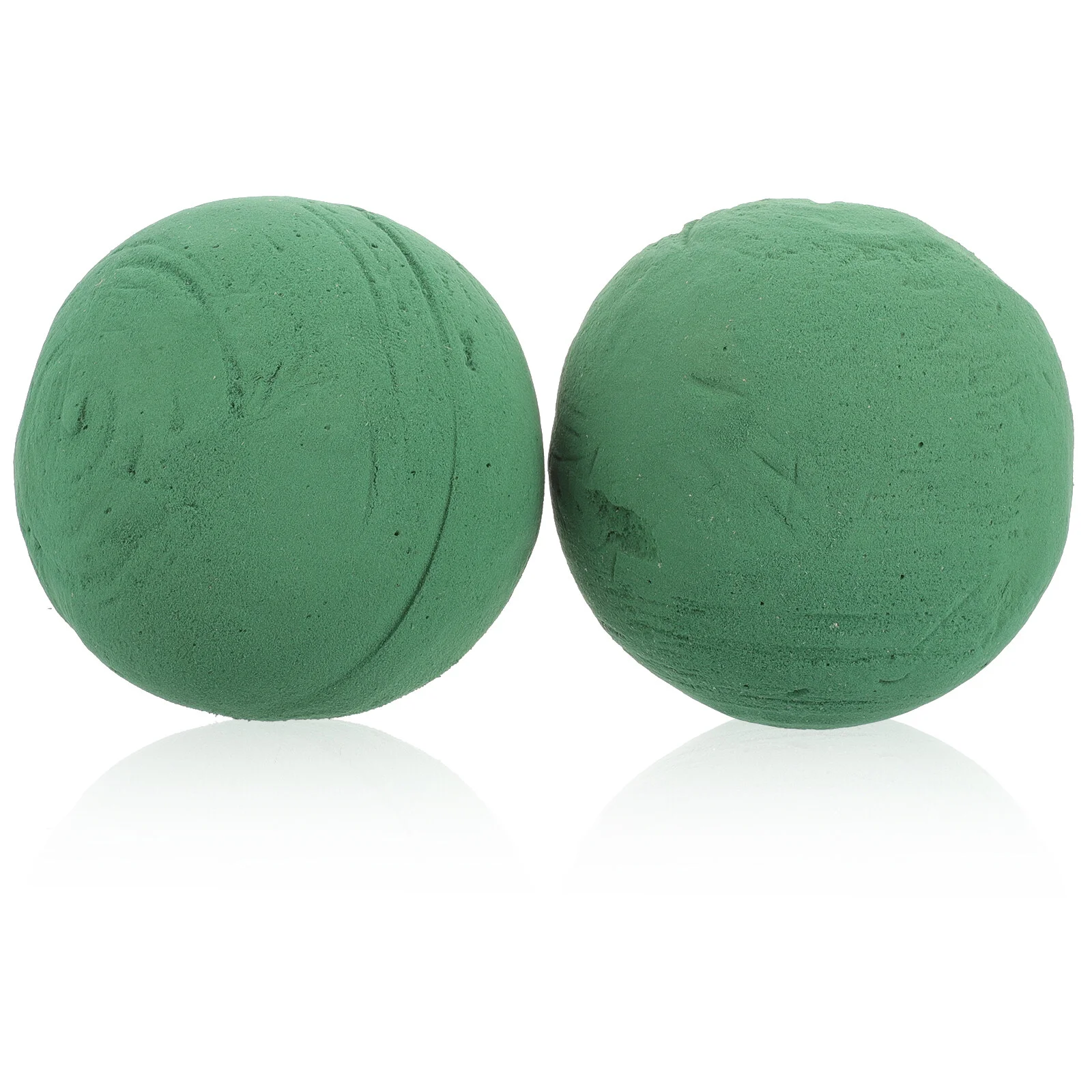 

2 Pcs Plastic Block Bouquet Supplies Wet Foam Fresh Flowers Bubble Circle Ball Floral Phenolic Resin Sphere Balls