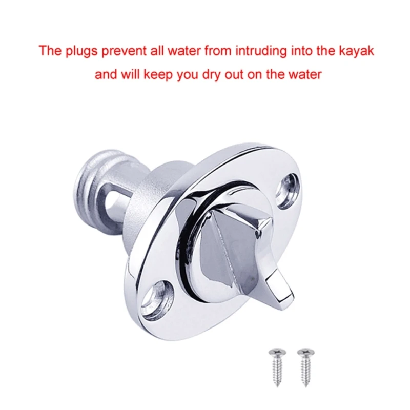 Сливная пробка корпуса из нержавеющей стали для каяка морского каноэ подходит