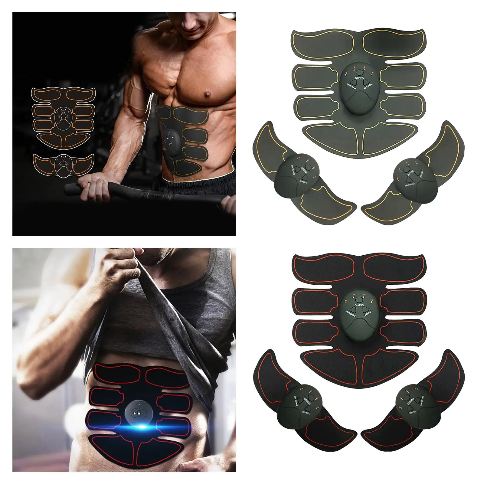 

Abs for Men Women Portable Muscle Toner Abdominal Training Gear