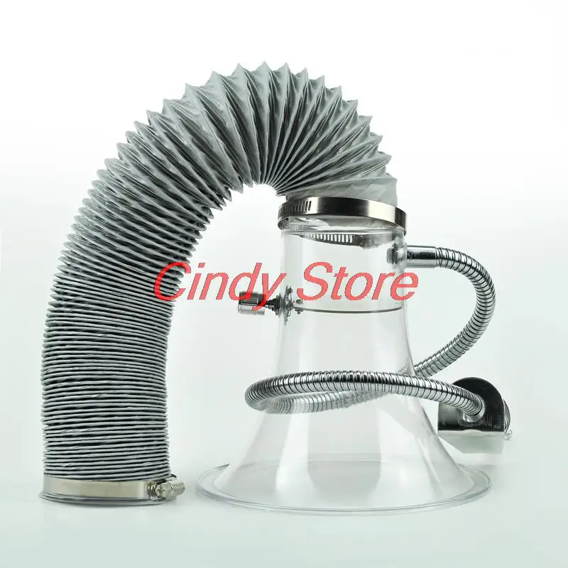 

assembly line soldering fume hood extraction hoods fume exhaust hoods with flexible hose and clamps suction vent assembly