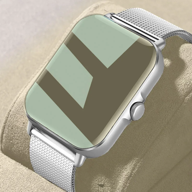 

2022 New Women Smart watch Men 1.69" Color Screen Full touch Fitness Tracker Men Call Smart Clock Ladies For Android IOS+BOX