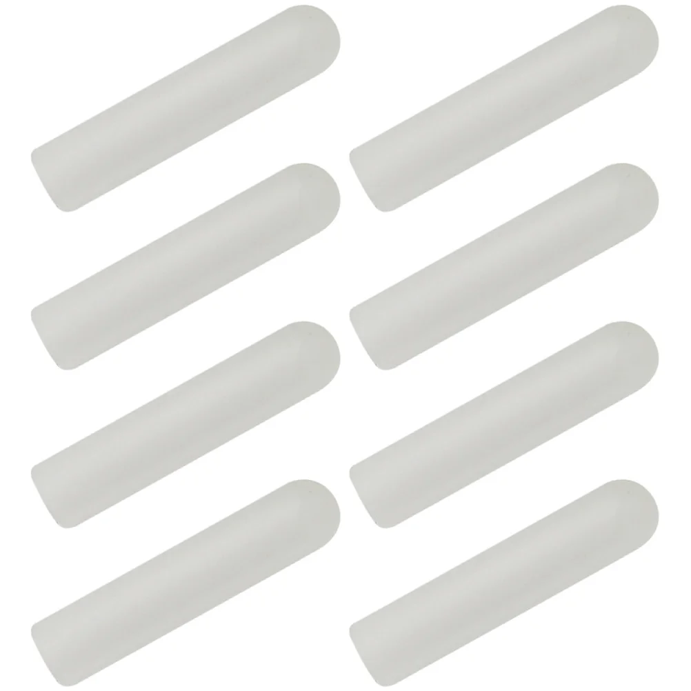 

8 Pcs Shoulder Strap Shoelace Head Decked Accessories Repair Aglets Plastic Noctilucent Tips