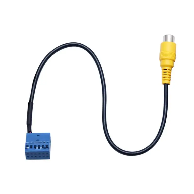 

Car Adapter Cable Reverse Video Camera Input Line Auto Video Cable Audio Harness Car Accessories Universal