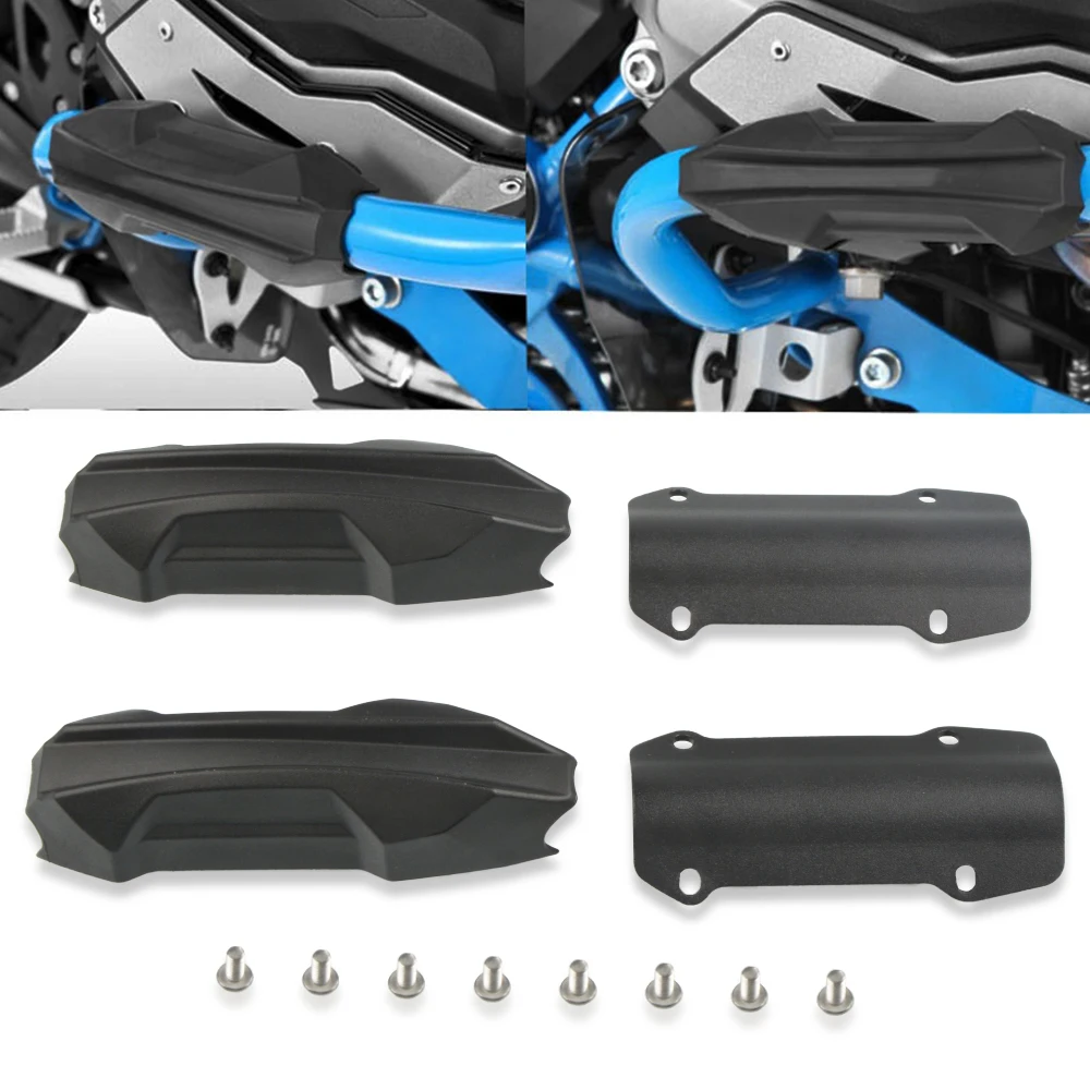 

Motorcycle Engine Guard Bumper Protector Crash Bar Block For Loncin Voge 200AC 300AC 300R 180 150R Lx650 500DS 500R 650DS ER10