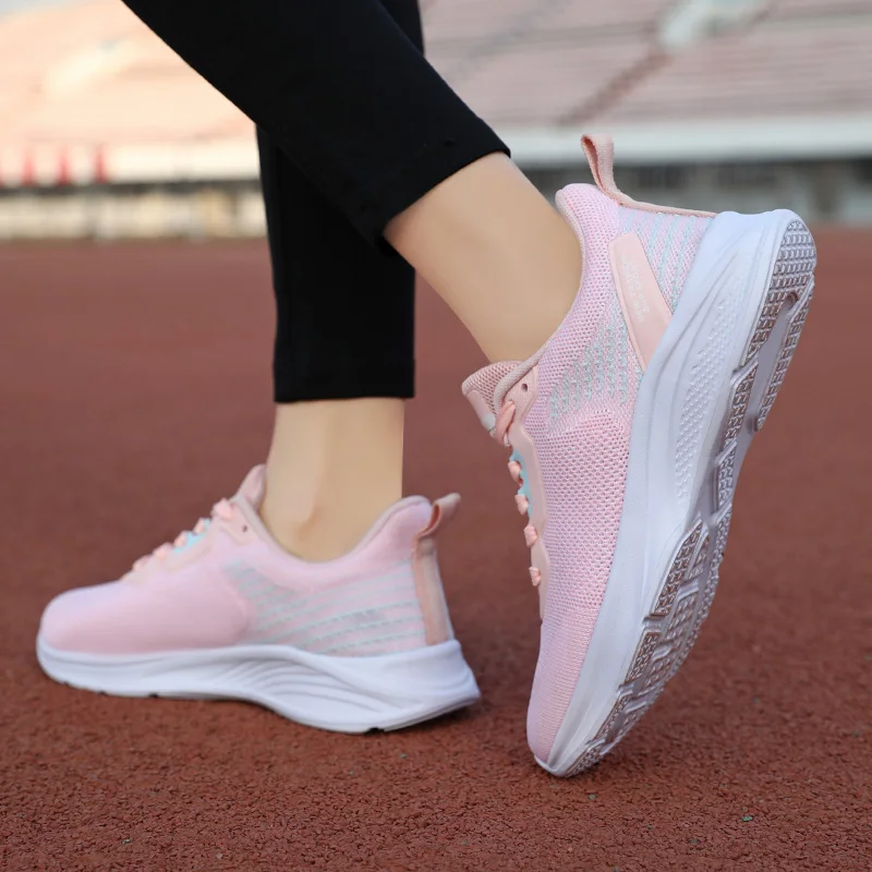 Sneakers Women's Running Shoes Fashion Breathable Running Shoes Zapatos De Mujer Lightweight Brand Outdoor Sports Casual Shoes