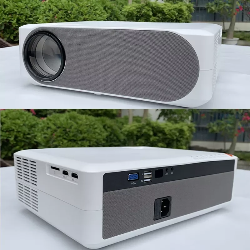 

NEW2023 Full Projector M19, native 1920*1080p resolution,6800lms 3D AC3 LED home cinema Beamer Digital Video Game Proyector