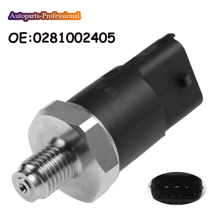 

Датчик давления топливной рейки высокого качества, подходит для IVECO Daily MK3, для RENAULT Trucks Mascott 0281002405, автомобильные аксессуары