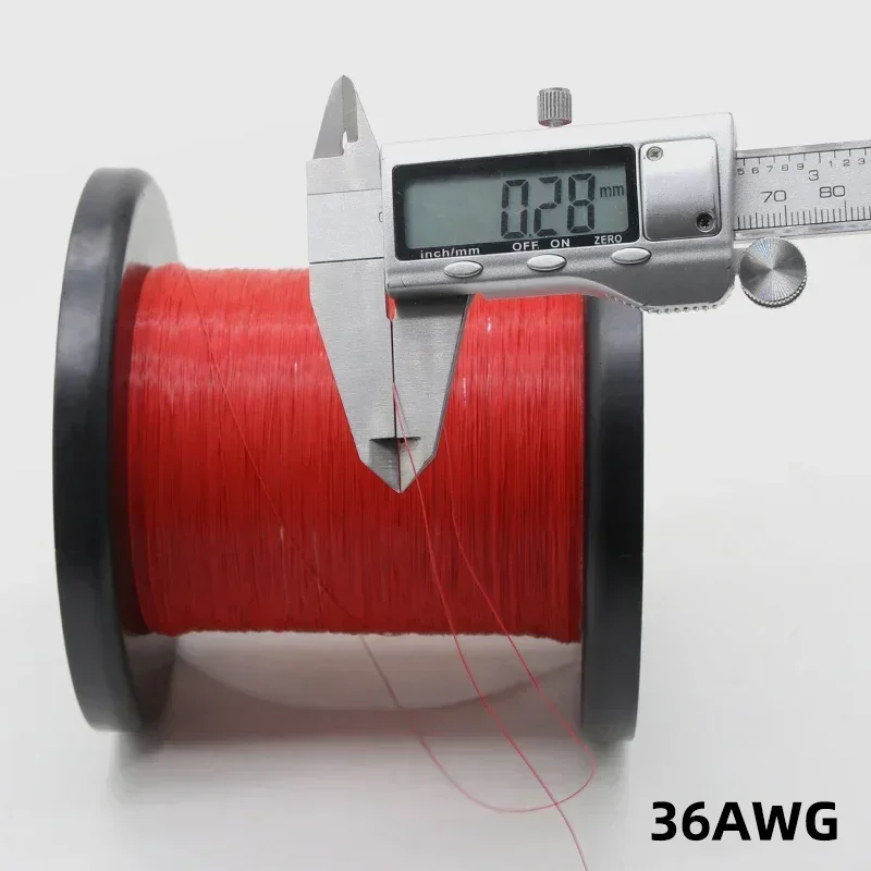 5 ~ 500 м 26AWG UL10064 провод из ПТФЭ ультратонкий микролиц пайка FEP изоляционный луженый