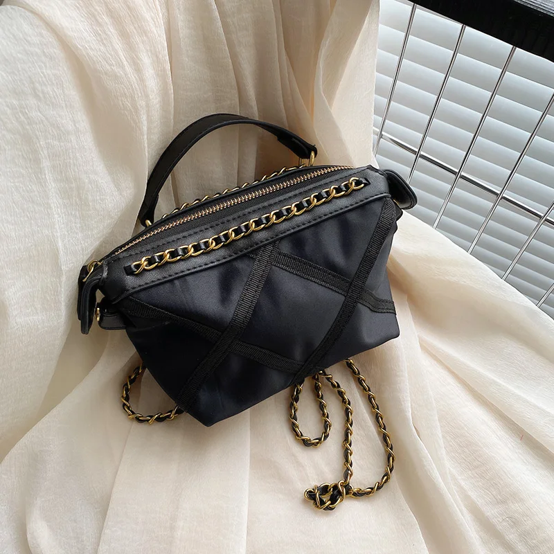 

Fashion Bags for Women Brand Chain Female Shoulder Bags Ladies Classic Handbags High Quality Black Crossbody Messenger Pack