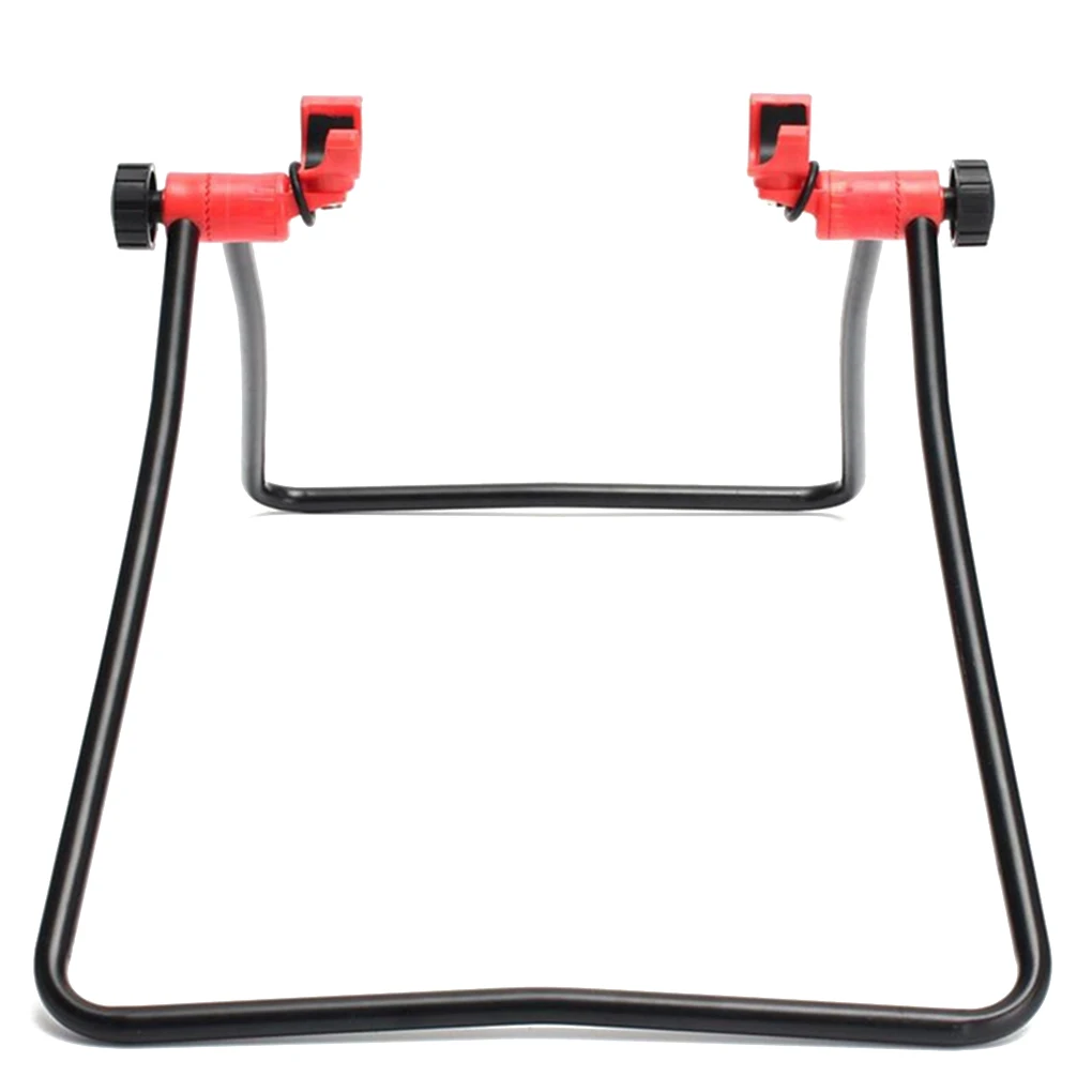 

Mountain Bike Road Cycling Vertical Stand Wheel Hub Bicycle Repair Rack Kickstand Bike Accessories