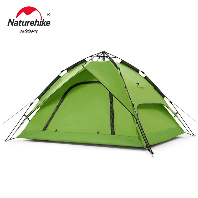 

Naturehike 2023 One-touch Outdoor Tent 3-4 Person Travel Family Sun Shelter Portable Automatic Fishing Tent Picnic Camping Tent