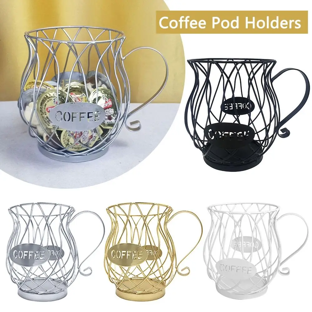 

New Bar Accessories Practical Durable Cup Storage Coffee Pod Holders Coffee Basket Coffee Creamer Container