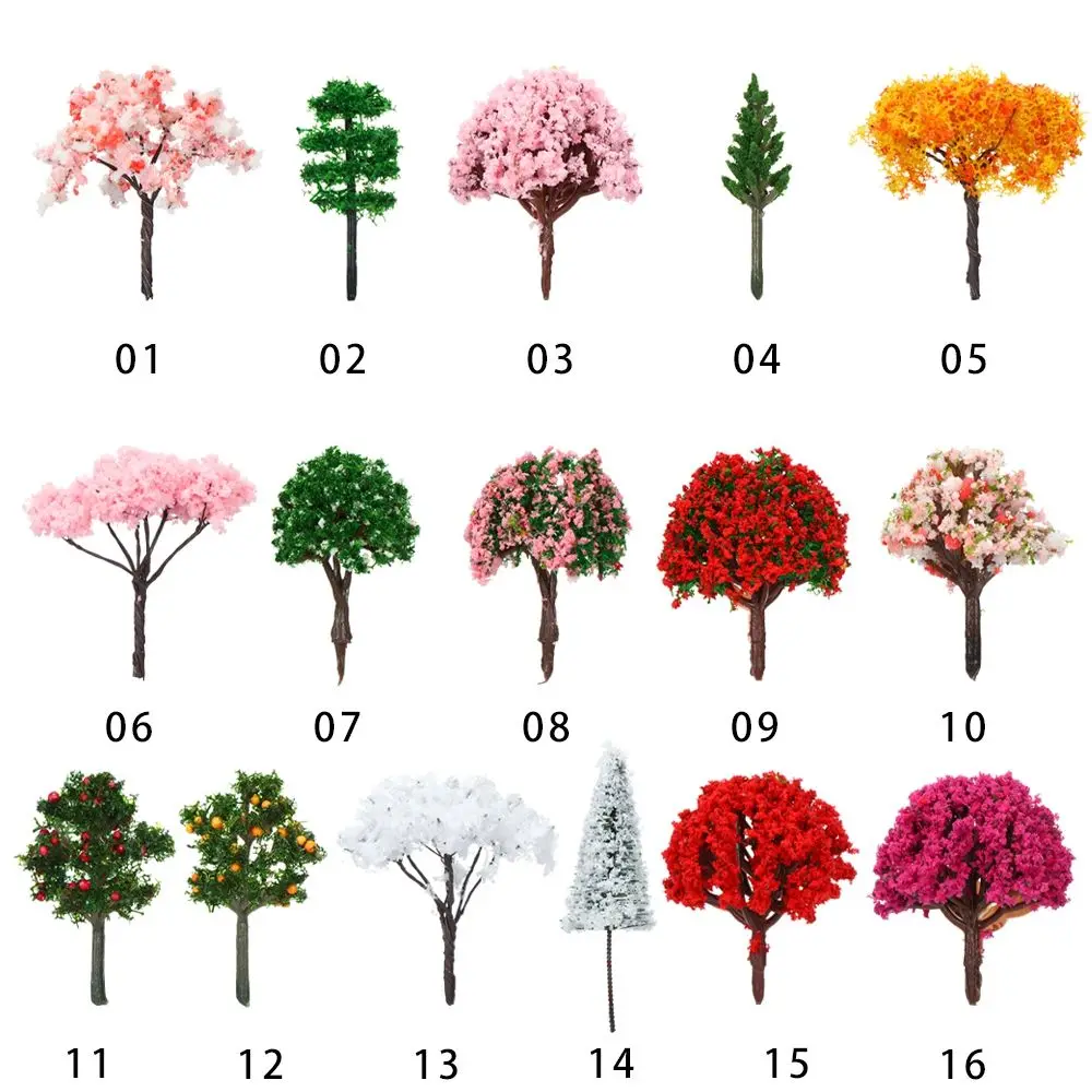 5 шт. ивовое миниатюрное Цветочное дерево искусственное розовое сказочное для