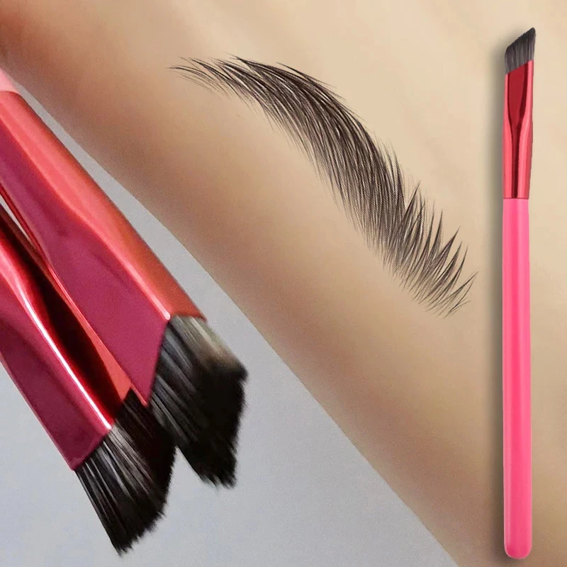 

1pc Wild Eyebrow Brush Multi-function Makeup Brushes Square Stereoscopic Painting Hairline Eyebrow Paste Artifact Eyebrow Brush