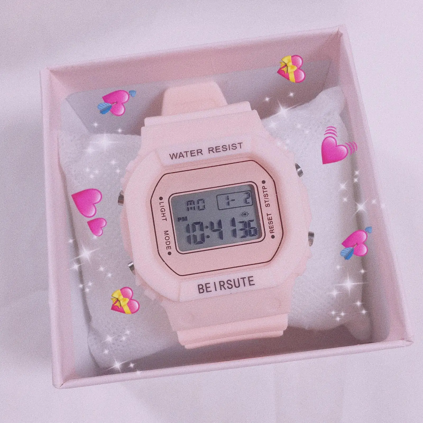 Зеленые часы Matcha женские стильные студенческие корейские версии простых