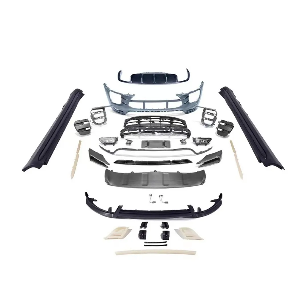 Комплект кузова для Porsche Macan To Turbo маленький комплект TKT 2014-2017 Решетка переднего