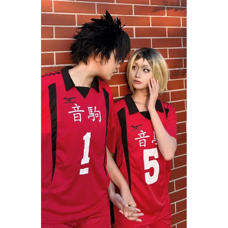 Фото ❤ Новый костюм для косплея 2026: Аниме Haikyuu!! — Спортивная форма волейбольного клуба старшей школы Некома, майки, униформа Кенмы Козуме ★ Подарок на Хэллоуин №5