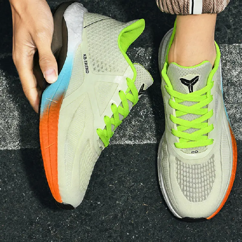 Men Hiking Sneakers Mesh Breathable Travel Shoe Outdoor Waterproof Hunting Fishing Shoes Mountain Off-Road Riding Sports Shoe