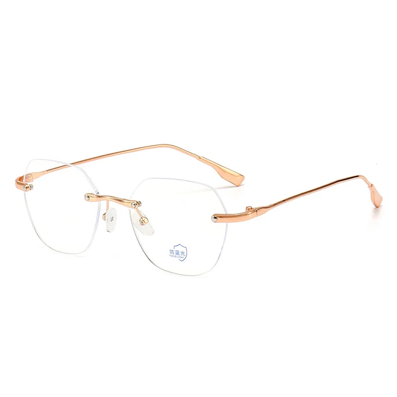 Очки женские и мужские без оправы в стиле ретро