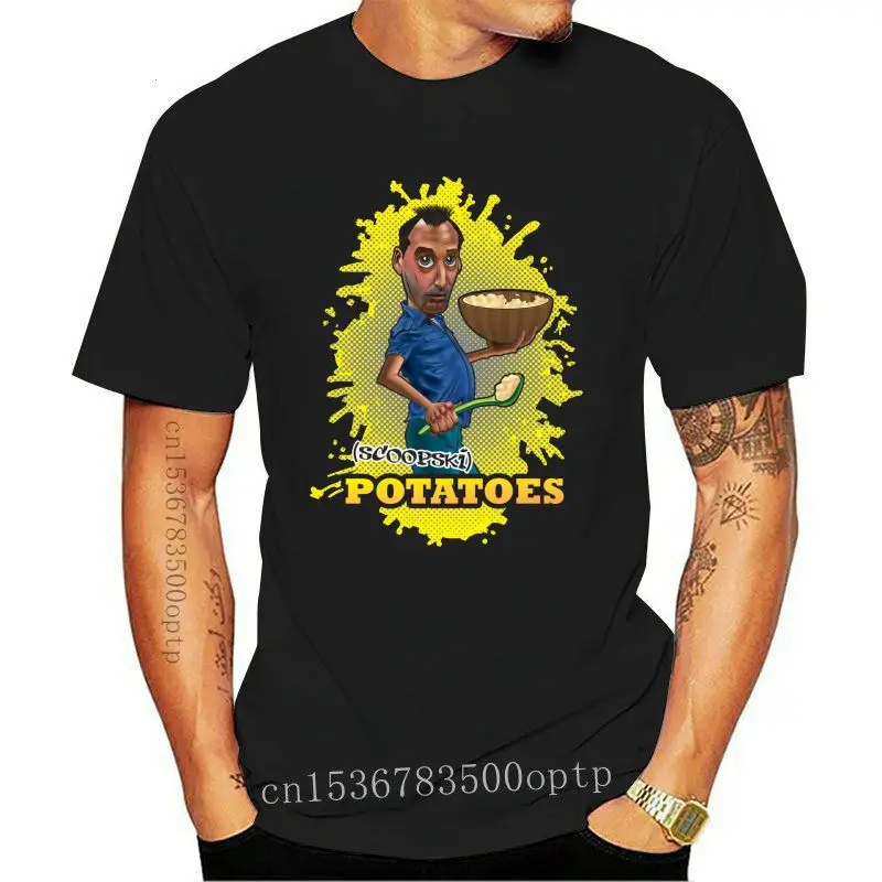 

Camisetas de Joker imprácticas para hombre, camiseta negra de patatas, camisetas geniales, camiseta de manga corta, novedad