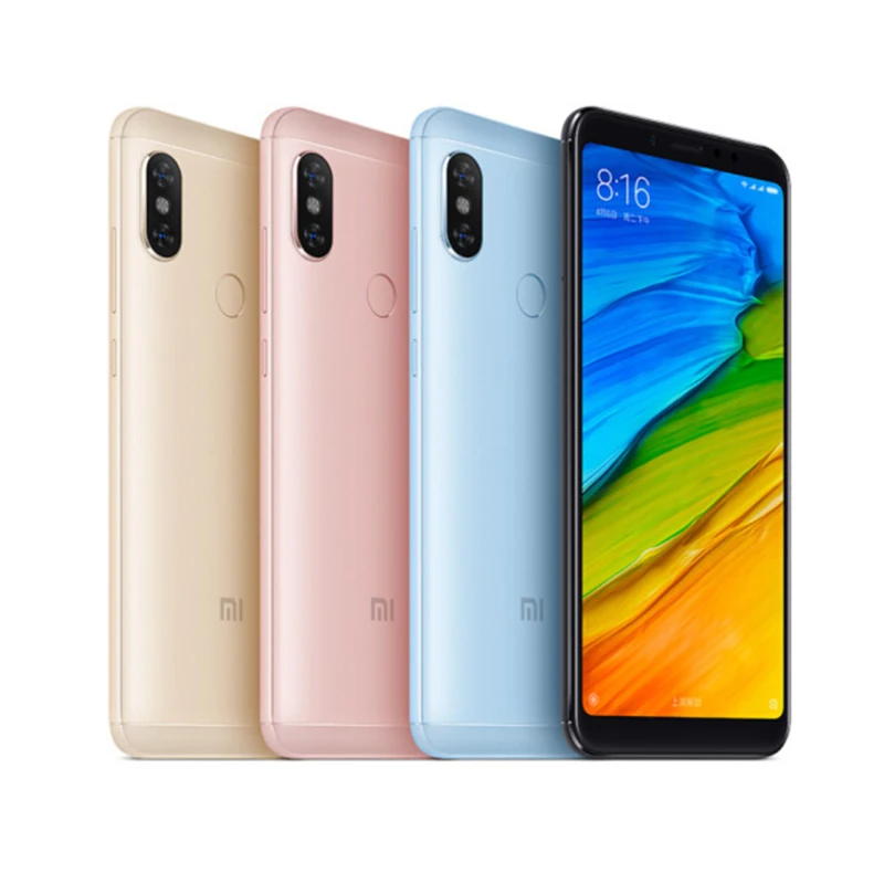 xiaomi redmi note 5 original refurbished smartphone 6gb ram 64gb rom 12mp android cellphone global rom version mobile phone free global shipping