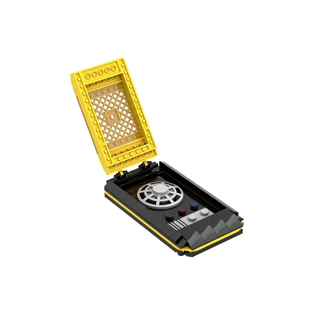 EKbricks MOC Space Trek TOS Коммуникатор Кирпичи Tricorder Строительные блоки Развивающие