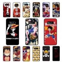 bandai one piece luffy phone case for samsung note 5 7 8 9 10 20 pro plus lite ultra a21 12 02