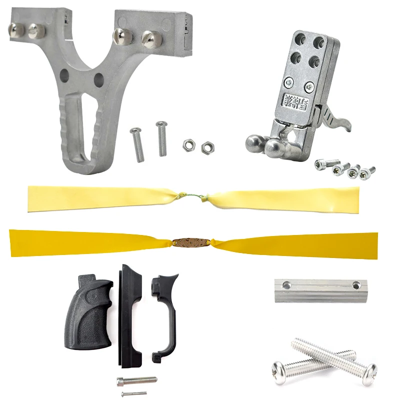 Алюминиевые аксессуары для рогатки охотничья рогатка сделай сам бесплатная