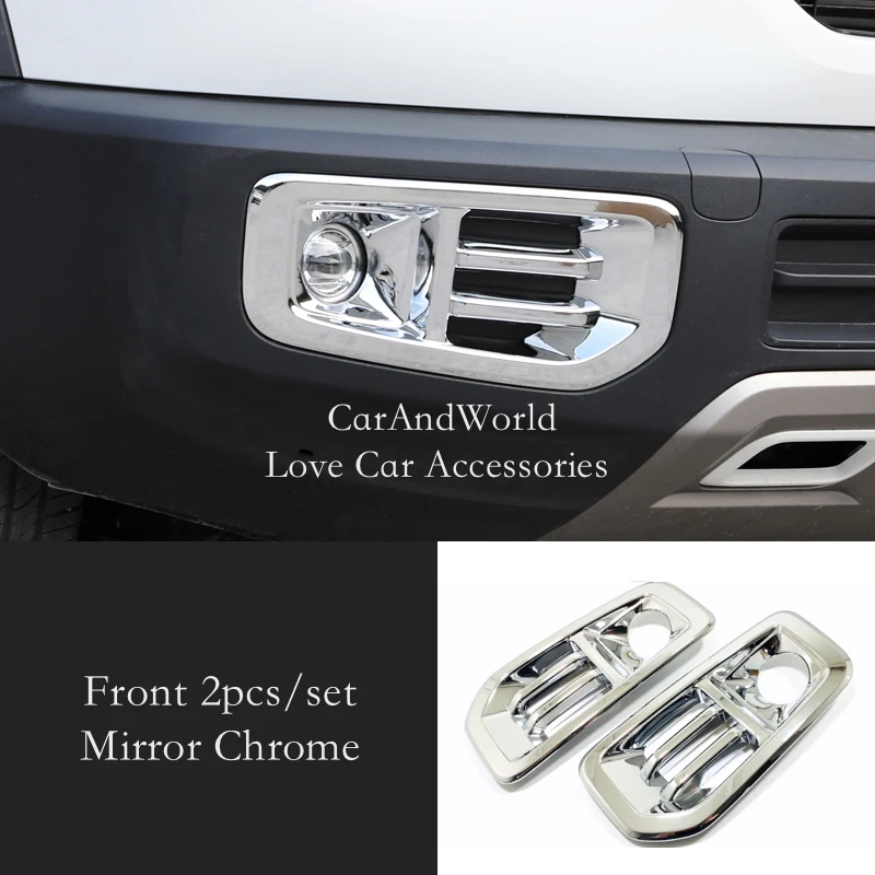 

Передняя и задняя противотуманные светильник из АБС-углеродного волокна, рамка, задний бампер, Обложка, аксессуары для украшения автомобил...