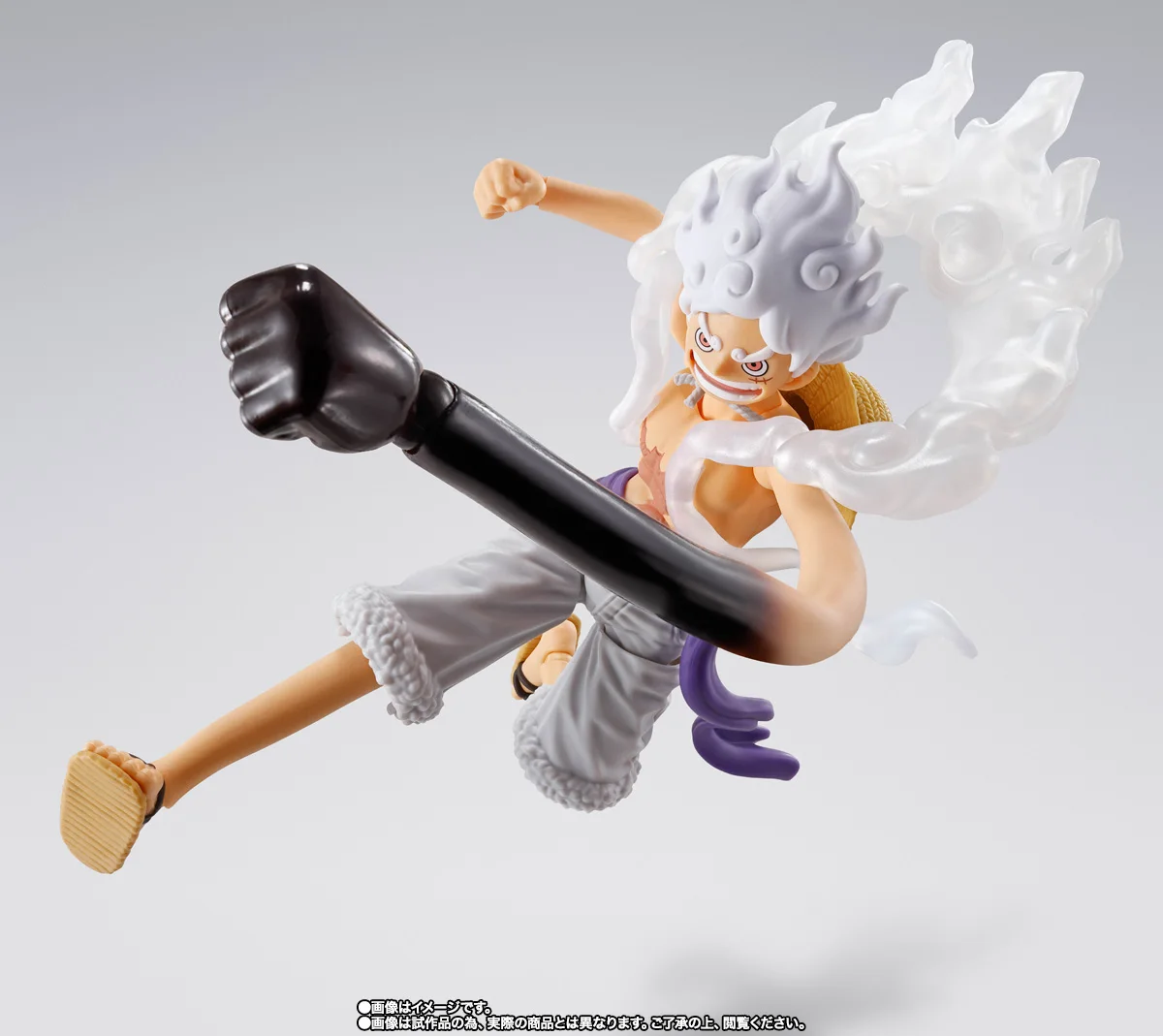 Фото В наличии BANDAI One Piece S.H.Figuarts SHF Monkey D. Luffy Gear 5 Future Island Egghead Коллекционная фигурка-игрушка в подарок №3