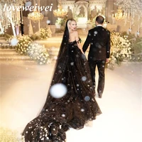 black a line evening dresses off the shoulder glitter wedding party dresses with lace sequin formal dresses vestidos de noche