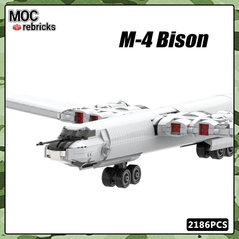 MOC Military M-4 Bison советский конструктор-бомбардировщик дальнего радиуса действия