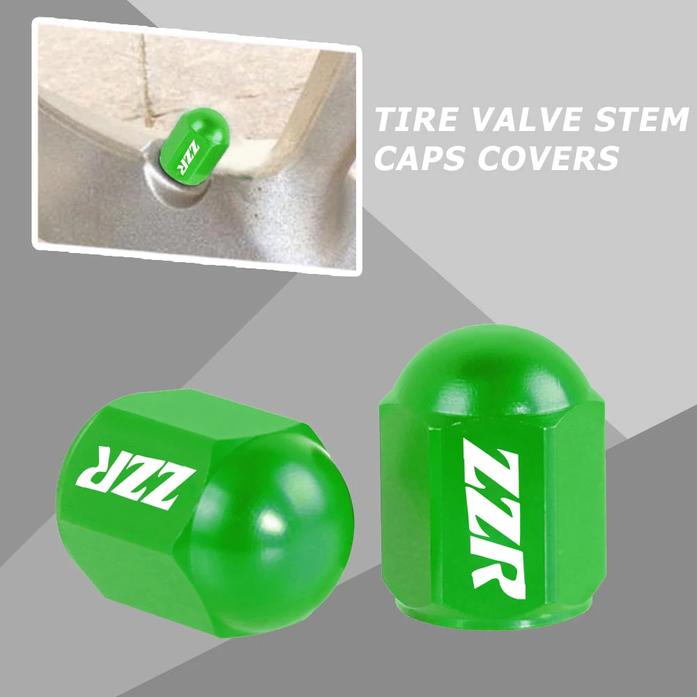 

ZZR250 ZZR600 ZZR1200 ZZR1400 для KAWASAKI ZZR 250 600 1200 1400 Запчасти для мотоциклов, стержень клапана колеса, герметичные крышки, крышка, заглушка